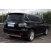 Руссталь PAZ-000895 защита заднего бампера d75/42 овал на Nissan Patrol 2010-2013