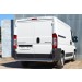 Руссталь PBZ-001657 защита заднего бампера d63 (прямая) на Peugeot Boxer L1H1 2012-
