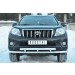 Руссталь PNZ-001612 защита переднего бампера d63(секции)d63(секции) декор дуга на Toyota Land Cruiser Prado 150 2009-2012
