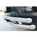 Руссталь PNZ-001615 защита переднего бампера d63 (секции) d63 (уголки)+ зубы на Toyota Land Cruiser Prado 150 2009-2012