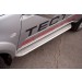 Руссталь PSL-000928 пороги труба d42 с листом на Mitsubishi Pajero Sport 2010-2012