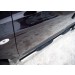 Руссталь QNT-0017723 пороги труба d76 с накладками (вариант 3) на Nissan Qashqai+2 2010-2013
