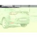 Руссталь RARZ-003321 защита заднего бампера уголки d63 секции на Renault Arkana 2019-