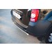 Руссталь RD2Z-000445 защита заднего бампера d75х42 овал на Renault Duster 4х2 2011-2014