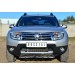 Руссталь RD4Z-001541 защита переднего бампера d42 волна+зубы на Renault Duster 4x4 2011-2014