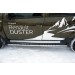 Руссталь RDO-002181 пороги труба 75х42 овал с проступью на Renault Duster 2015-