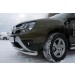 Руссталь RDZ-002174 защита переднего бампера d63 (секции) d42 (дуга)+декор паз на Renault Duster 2015-