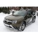 Руссталь RDZ-002174 защита переднего бампера d63 (секции) d42 (дуга)+декор паз на Renault Duster 2015-