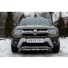 Руссталь RDZ-002177 защита переднего бампера d42 (волна)+d42 (зубы) на Renault Duster 2015-