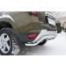 Руссталь RDZ-002187 защита заднего бампера d42 (волна) длинная на Renault Duster 2015-