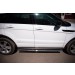 Руссталь REDO-000663 пороги труба 75х42 овал с проступью на Land Rover Range Rover Evoque Dynamic 2011-