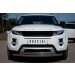Руссталь REDZ-000660 защита переднего бампера 75х42/75х42 овалы на Land Rover Range Rover Evoque Dynamic 2011-