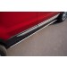 Руссталь REPO-000806 пороги труба 75х42 овал с проступью на Land Rover Range Rover Evoque Prestige U Pure 2011-