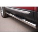 Руссталь REPT-0008053 пороги труба d76 с накладками (вариант 3) на Land Rover Range Rover Evoque Prestige U Pure 2011-