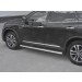 Руссталь RKO-002973 пороги труба 120х60 овал с проступью на Renault Koleos 2017-