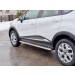 Руссталь RKPL-0024682 пороги труба d42 С листом (лист алюм, проф.сталь) (вариант2) на Renault Kaptur 2016