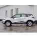 Руссталь RKPL-0024683 пороги труба d42 С листом (лист нерж, проф. нерж) (вариант3) на Renault Kaptur 2016