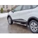 Руссталь RKPT-0024652 пороги труба d76 с накладкой (вариант 2) на Renault Kaptur 2016