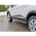 Руссталь RKPT-0024693 пороги труба d42 (вариант 3) на Renault Kaptur 2016