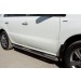 Руссталь RKT-0005861 пороги труба d 76 с накладками (вариант 1) на Renault Koleos 2012-