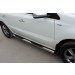 Руссталь RKT-0005862 пороги труба d 76 с накладками (вариант 2) на Renault Koleos 2012-