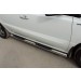 Руссталь RKT-0005863 пороги труба d 76 с накладками (вариант 3) на Renault Koleos 2012-