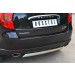 Руссталь SAZ-001429 защита заднего бампера 75х42 (дуга) на SsangYong Actyon 2010-2013