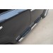 Руссталь SFRT-0010042 пороги труба d76 с накладками (2 вариант) на Subaru Forester 2008-2012
