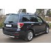 Руссталь SFRT-0010042 пороги труба d76 с накладками (2 вариант) на Subaru Forester 2008-2012