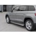 Руссталь SKKL-0027732 пороги труба d42 с листом (лист алюм, проф.сталь) (вариант 2) на Skoda Kodiaq 2017-