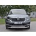 Руссталь SKKZ-002768 защита переднего бампера d63 секции-d42 дуга на Skoda Kodiaq 2017-