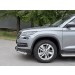 Руссталь SKKZ-002768 защита переднего бампера d63 секции-d42 дуга на Skoda Kodiaq 2017-