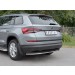 Руссталь SKKZ-002778 защита заднего бампера d42 секции на Skoda Kodiaq 2017-