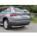 Руссталь SKKZ-002779 защита заднего бампера d63 секции на Skoda Kodiaq 2017-