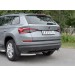 Руссталь SKKZ-002782 защита заднего бампера уголки d63 секции на Skoda Kodiaq 2017-