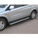 Руссталь SKL-000295 пороги труба d 42 с листом на SsangYong Kyron 2007-