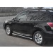 Руссталь SUFO-003345 пороги труба 120х60 овал с проступью на Subaru Forester (SJ) 2016-2018