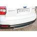 Руссталь SUFT-001606 защита заднего бампера 75х42 (дуга) на Subaru Forester 2013-