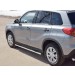 Руссталь SVO-002641 пороги труба 75х42 овал с проступью на Suzuki Vitara 2015-
