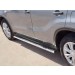 Руссталь SVO-002641 пороги труба 75х42 овал с проступью на Suzuki Vitara 2015-