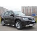 Руссталь SVT-0010953 пороги труба d76 с накладками (вариант 3) на Suzuki Grand Vitara 5 дв. 2012-