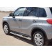 Руссталь SVT-0026441 пороги труба d76 с накладкой (вариант 1) на Suzuki Vitara 2015-