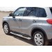 Руссталь SVT-0026443 пороги труба d76 с накладкой (вариант 3) на Suzuki Vitara 2015-