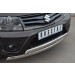 Руссталь SVZ-001093 защита переднего бампера d75/42х75/42 овалы (дуга) на Suzuki Grand Vitara 5 дв. 2012-
