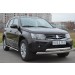 Руссталь SVZ-001093 защита переднего бампера d75/42х75/42 овалы (дуга) на Suzuki Grand Vitara 5 дв. 2012-
