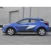 Руссталь TCHO-003029 пороги труба 120х60 овал с проступью на Toyota C-HR 2018-