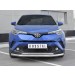 Руссталь TCHZ-003028 защита переднего бампера d63 секции-d42 дуга на Toyota C-HR 2018-