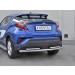 Руссталь TCHZ-003033 защита заднего бампера d63 дуга-d42х2 дуги на Toyota C-HR 2018-