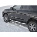 Руссталь TFT-0028862 пороги труба d76 с накладкой (вариант 2) на Toyota Fortuner 2017-