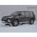 Руссталь TFZ-002877 защита переднего бампера d63 волна-d75х42 дуга на Toyota Fortuner 2017-